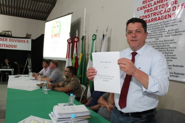 Deputado Naatz lamenta ausência do governo em audiência pública sobre construção de Barragens no Alto Vale do Itajaí
