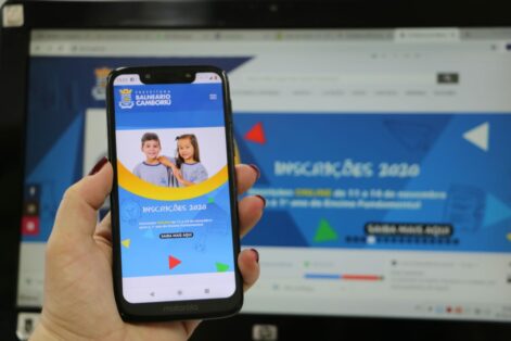 Inscrições para o 1º ano do ensino fundamental de Balneário Camboriú serão online