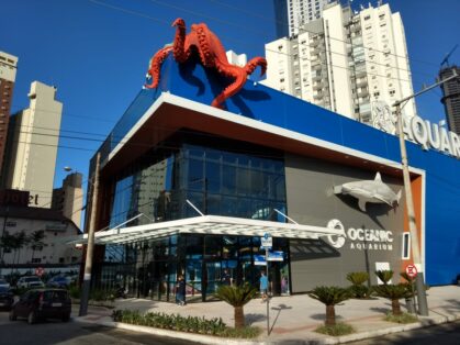 Aquário gigante de Balneário Camboriú abre nos próximos dias