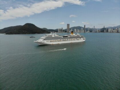 Balneário Camboriú terá três escalas de transatlânticos esta semana