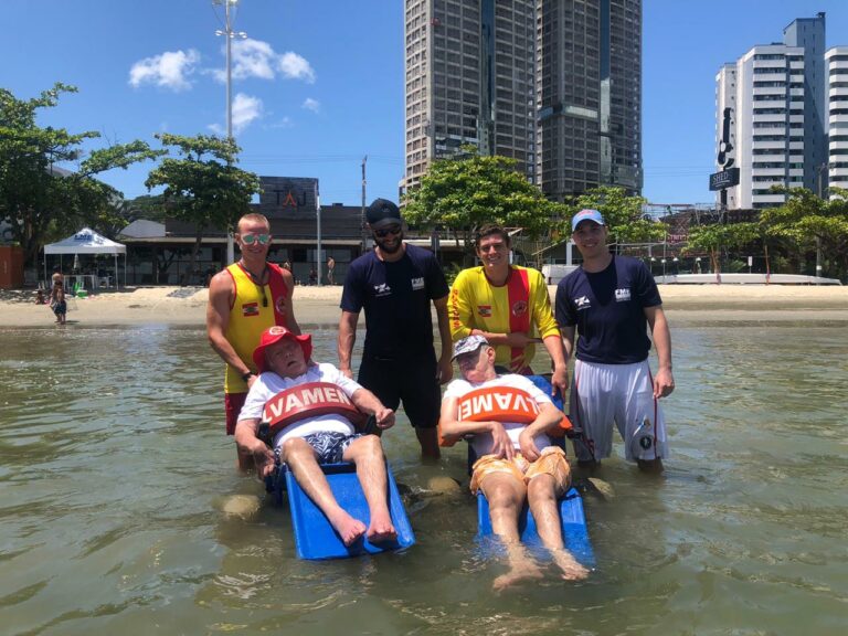 Projeto Praia Acessível de Balneário Camboriú está atendendo em novo horário