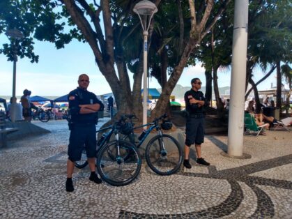 Guarda Municipal de Balneário Camboriú inicia Bike Patrulha