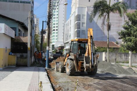 Obra do prolongamento da Quarta Avenida continua no fim de semana