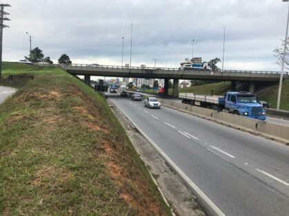 Obras de ampliação de faixa de acesso para BR-101, na Via Expressa são iniciadas