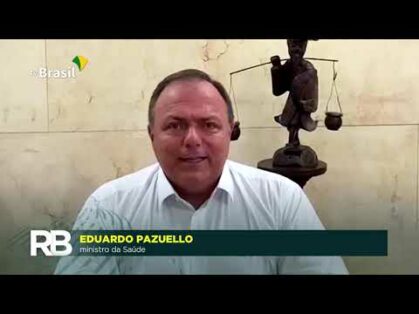 Pazuello garante insumos para a produção de vacina