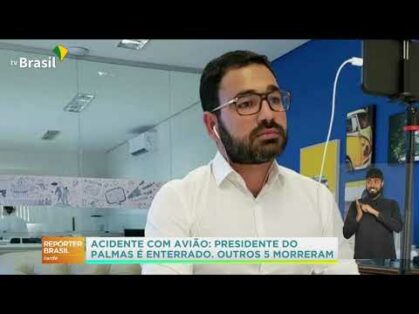 Foi enterrado hoje o corpo do empresário Lucas Meira