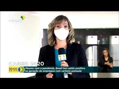 Brasil registra saldo positivo na geração de empregos em 2020