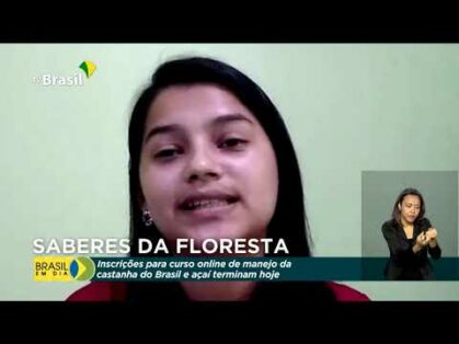 Curso Saberes da Floresta encerra inscrições hoje