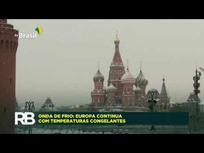 Europa continua a enfrentar forte onda de frio