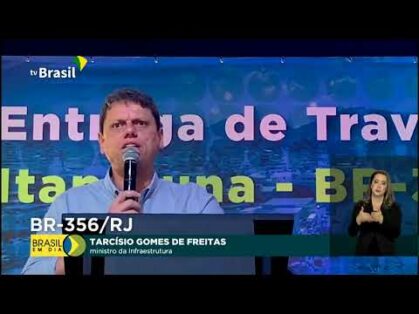 Travessia urbana da BR-356 é restaurada no Rio de Janeiro