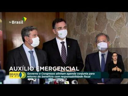 Ministro da Economia se reúne com presidentes da Câmara e Senado