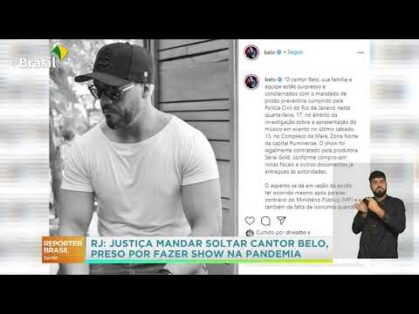 Cantor Belo deixou a prisão nesta quinta-feira