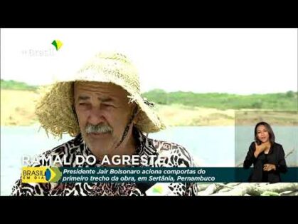 Reservatório da obra de integração do Rio São Francisco é inaugurado