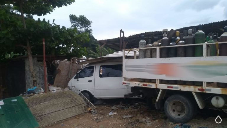 Caminhão colidiu em residência e leva a óbito criança de 1 ano e seis meses em Camboriú