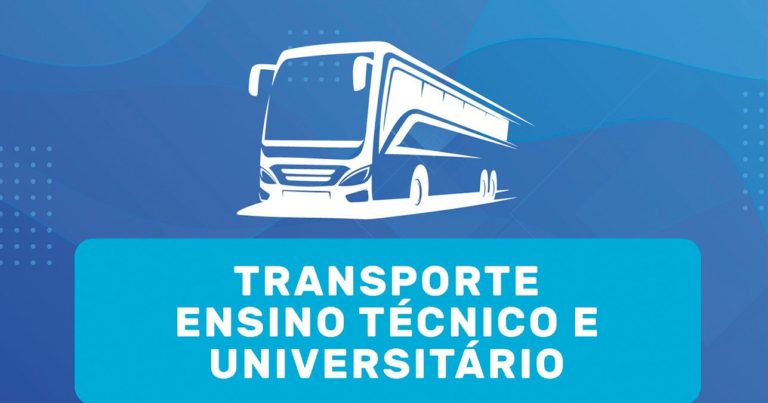 Inscrições para o cadastro ao Transporte Técnico e Universitário começam na próxima semana
