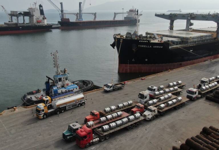 Porto de São Francisco chega ao pódio nacional na movimentação de produtos siderúrgicos