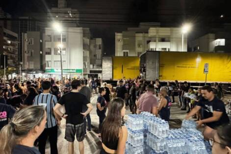 Ação Solidária de Balneário Camboriú supera expectativas com 600 toneladas de donativos para o RS