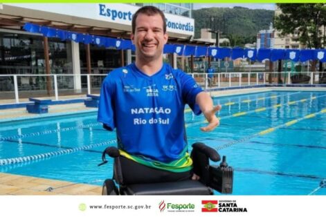 Revelado no Parajasc, Bruno Becker é convocado para Jogos Paralímpicos de Paris 2024