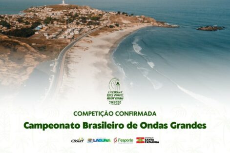 Primeiro campeonato brasileiro de ondas grandes é confirmado no dia 1º de julho na Praia do Cardoso