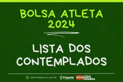 Governo do Estado divulga os contemplados do Bolsa Atleta 2024