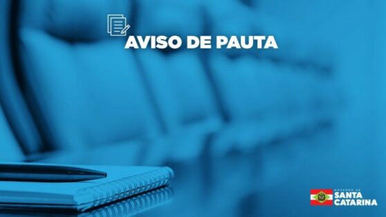 AVISO DE PAUTA: governador cumpre agenda no Sul do estado neste sábado