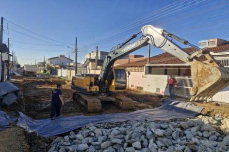 Rua do Santa Regina terá nova drenagem e calçamento