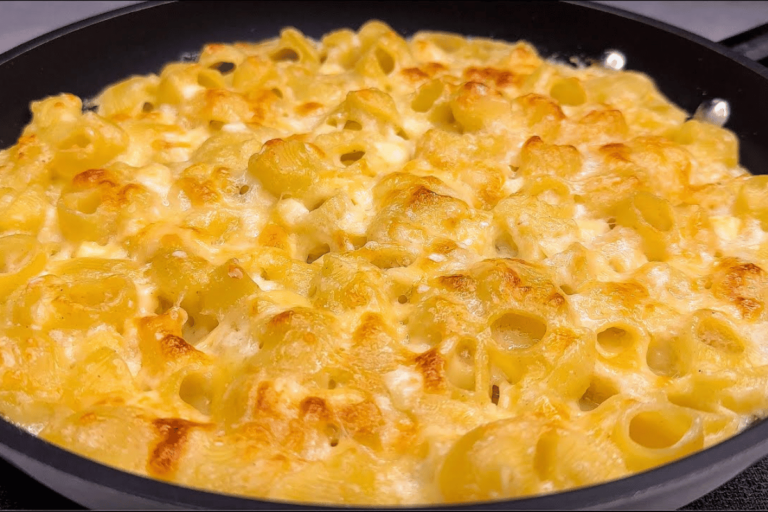 A mais deliciosa receita de Macarrão com Queijo! Mac e queijo estilo italiano! Rápido e fácil.