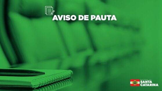 AVISO DE PAUTA: governador em exercício, Mauro de Nadal, autoriza repasse de recursos para o novo Pronto Atendimento de Barra Velha