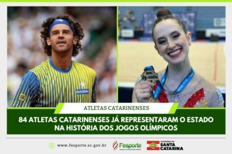 Santa Catarina já teve 84 atletas representando o estado em Jogos Olímpicos