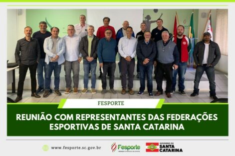 Fesporte realiza reunião com representantes de federações esportivas