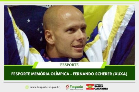 Fesporte recorda as participações de Fernando Scherer em edições de Jogos Olímpicos