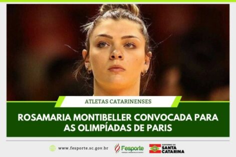 Seleção brasileira feminina de vôlei disputa torneio olímpico com a presença da catarinense Rosamaria Montibeller