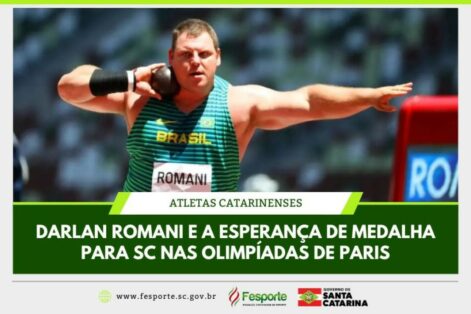 Darlan Romani disputará terceira olimpíada da carreira representando Santa Catarina