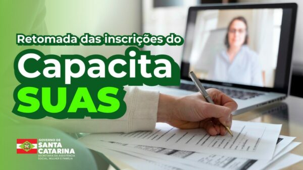 Profissionais da Assistência Social têm mais uma oportunidade de se inscrever em cursos do Capacita Suas