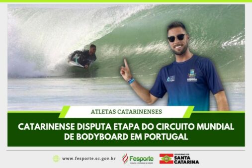 Catarinense Eder Luciano fala sobre disputa no Circuito Mundial de Bodyboarding