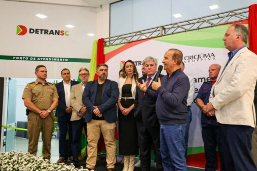 Governo do Estado inaugura ponto de atendimento do Detran em Criciúma