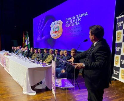 Em Chapecó, Polícia Civil de Santa Catarina lança programa Mulher Segura para combater a violência doméstica