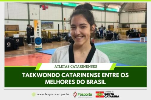 Taekwondo de Santa Catarina entre os melhores do Brasil