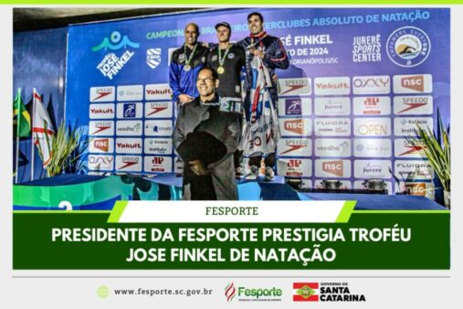 Florianópolis recebe edição 2024 do Troféu José Finkel de Natação