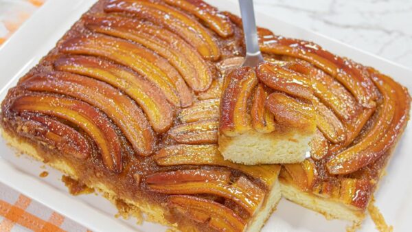 Receita de Bolo de Banana Simples de Liquidificador