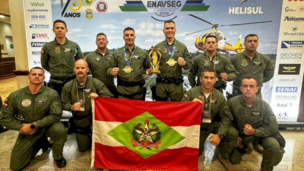 Operadores aerotáticos da Polícia Militar vencem competição nacional de tiro policial