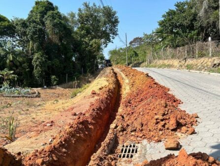 CASAN instala nova tubulação em região alta de Santo Amaro da Imperatriz