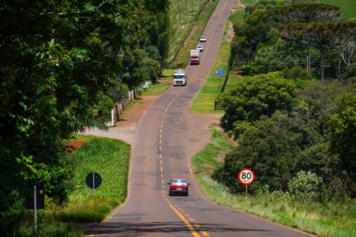 Estrada Boa: SC-305 começa a receber pavimento rígido ainda esse ano