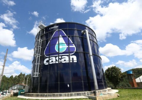 CASAN reforça investimentos para ampliação do saneamento e instalação de reservatórios mais modernos