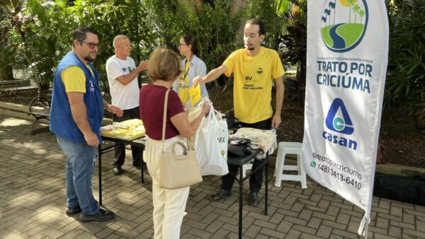 Trato por Criciúma promove ação na Praça Nereu Ramos nesta sexta-feira