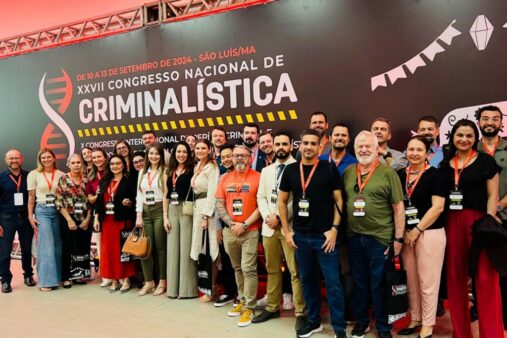 Polícia Científica de Santa Catarina participa do Congresso Nacional de Criminalística