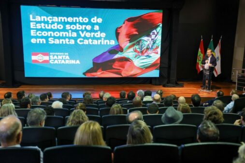 Governo de Santa Catarina lança estudo com dados promissores sobre a Economia Verde no Estado