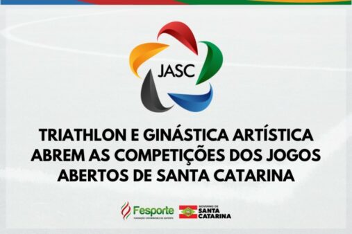 Triathlon e ginástica artística abrem as competições do Jasc 2024