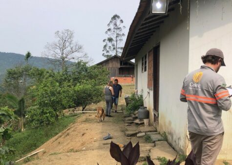 Assistência Social e Celesc seguem trabalhando em aldeias da Terra Indígena Laklãnõ