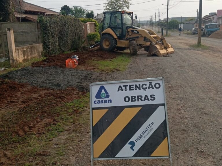 Renovação de redes de água garante mais qualidade de vida em Canoinhas